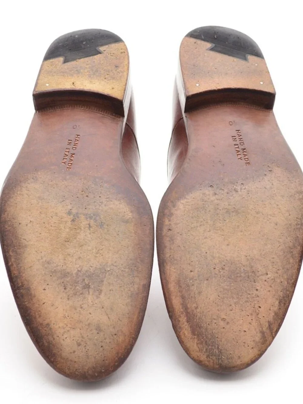 Men Barneys Hand Made Straight Cap Toe Bal Oxfords 10 M